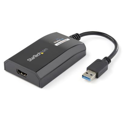 StarTech.com USB32HDPRO USB graphics adapter 1920 x 1200 pixels Black1