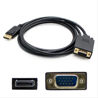 AddOn Networks DisplayPort / VGA 1.82m 5 Pack 71.7" (1.82 m) VGA (D-Sub) Black1