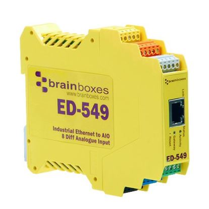 Brainboxes ED-549 gateway/controller 10, 100 Mbit/s1