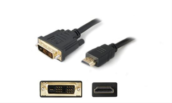 AddOn Networks HDMI2DVID-5PK video cable adapter Black1