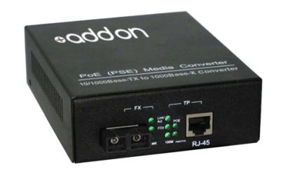 AddOn Networks 1000BTX-1000BLX network media converter 1000 Mbit/s 1310 nm Black1