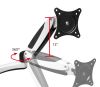 Siig CE-MT1H12-S1 monitor mount / stand 27" Black, White5