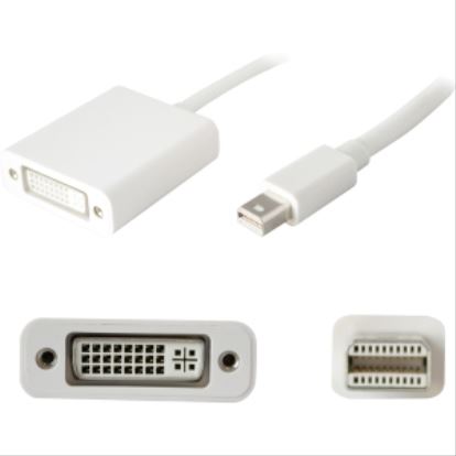 AddOn Networks 0B47090-AO-5PK video cable adapter 7.87" (0.2 m) Mini DisplayPort DVI White1