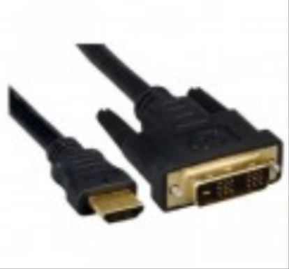 Unirise HDMID-25F-MM video cable adapter 300" (7.62 m) HDMI DVI-D Black1