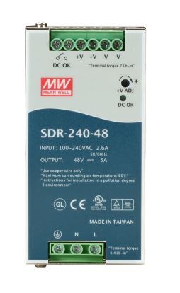 Black Box SDR-240-48 power supply unit 240 W Multicolor1