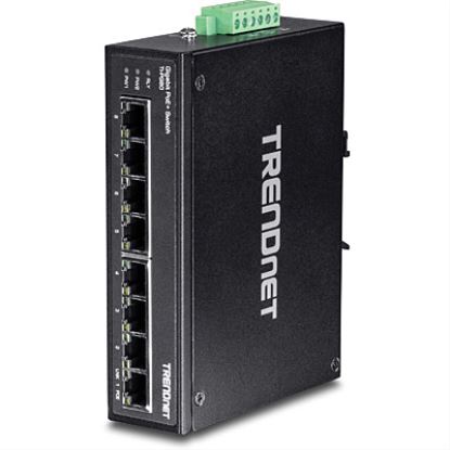 Trendnet TI-PG80 network switch Unmanaged L2 Gigabit Ethernet (10/100/1000) Power over Ethernet (PoE) Black1