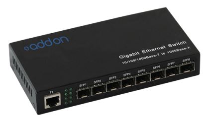 AddOn Networks AO-GES-18-S network switch Unmanaged Gigabit Ethernet (10/100/1000) Black1