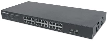 Intellinet 561044 network switch Unmanaged L2 Gigabit Ethernet (10/100/1000) 1U Black1