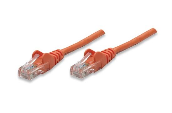 Intellinet Cat5e, 0.3 m networking cable Orange 11.8" (0.3 m) U/UTP (UTP)1