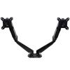 StarTech.com ARMSLIMDUO monitor mount / stand 30" Clamp Black1