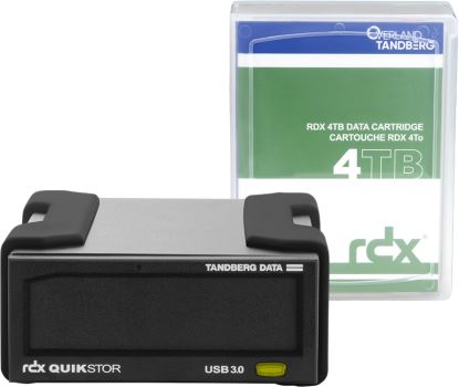 Overland-Tandberg 8866-RDX backup storage devices Tape drive 4000 GB1