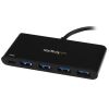 StarTech.com HB30C4AFPD interface hub USB 3.2 Gen 1 (3.1 Gen 1) Type-C 5000 Mbit/s Black3