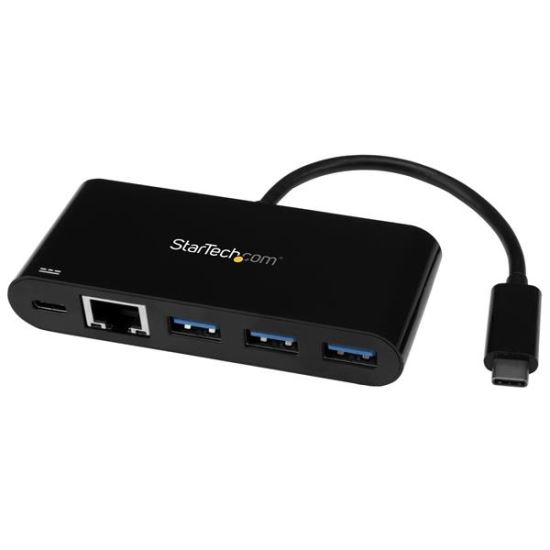 StarTech.com HB30C3AGEPD notebook dock/port replicator Wired USB 3.2 Gen 1 (3.1 Gen 1) Type-C Black1