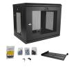 StarTech.com RK9WALM rack cabinet 9U Wall mounted rack Black7