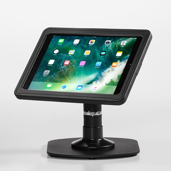 ArmorActive Pipeline Kiosk Black Tablet Multimedia stand1