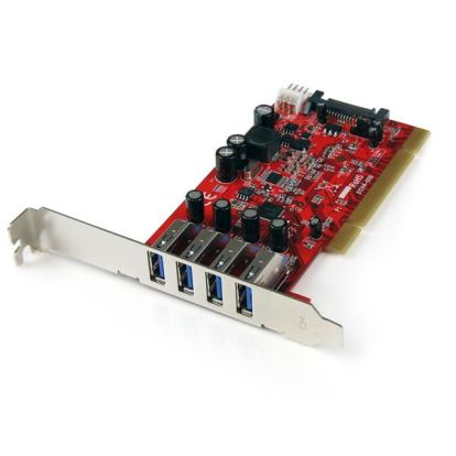 StarTech.com PCIUSB3S4 interface cards/adapter Internal USB 3.2 Gen 1 (3.1 Gen 1)1