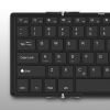 Aluratek ABLKO4F mobile device keyboard Black, Silver Bluetooth2