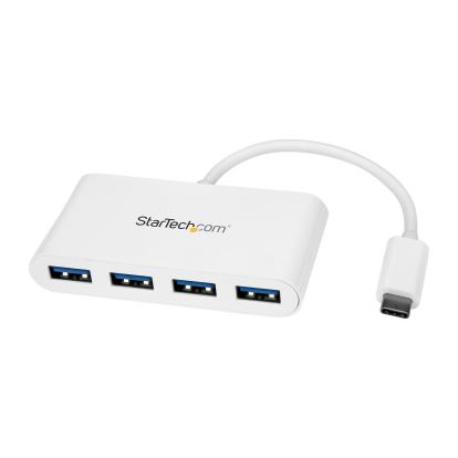 StarTech.com HB30C4ABW interface hub USB 3.2 Gen 1 (3.1 Gen 1) Type-C 5000 Mbit/s White1