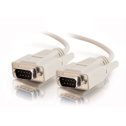 C2G 10ft DB9 M/M Cable - Beige networking cable 119.7" (3.04 m)1