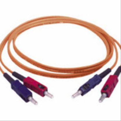 C2G 15m SC/SC Duplex 50/125, Orange fiber optic cable 590.6" (15 m)1