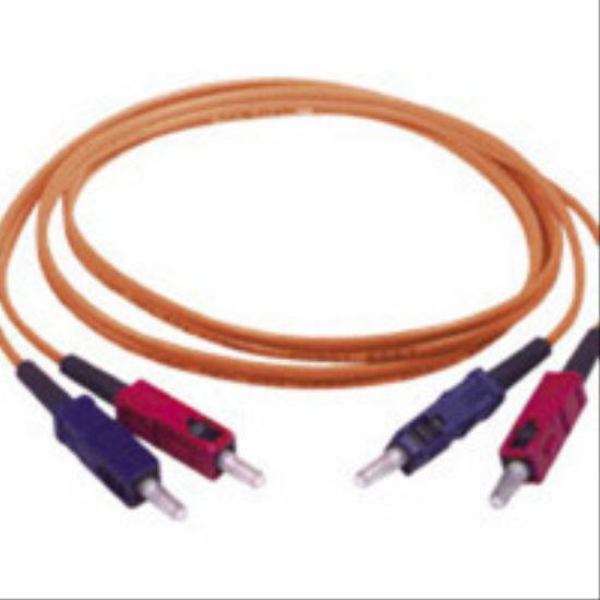 C2G 15m SC/SC Duplex 50/125, Orange fiber optic cable 590.6" (15 m)1