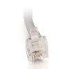 C2G 14ft RJ11 6p4c Modular Cable Straight networking cable Gray 165.4" (4.2 m)3