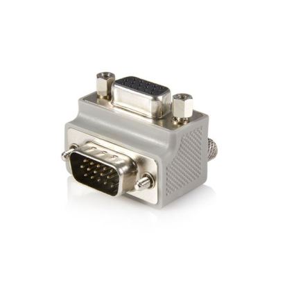 StarTech.com Right Angle VGA / VGA Cable Adapter Type 1 - M/F DB15 Gray1
