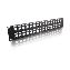 C2G Blank Keystone/Multimedia Patch Panel 16-Port 1U1