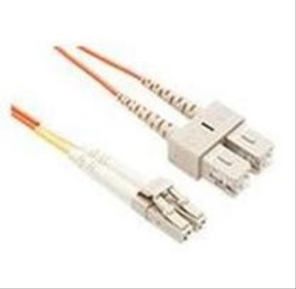 Unirise 15m SC-LC fiber optic cable 590.6" (15 m) Orange1