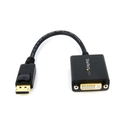 StarTech.com DP2DVI2 video cable adapter 5.98" (0.152 m) DisplayPort DVI-I Black1