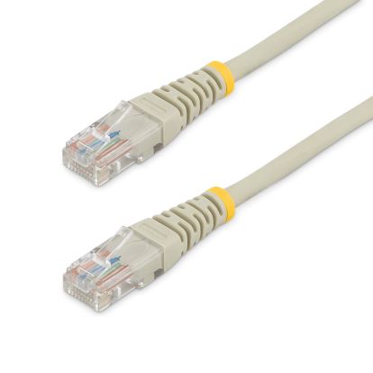 StarTech.com 100 ft Gray Molded Category 5e (350 MHz) UTP Patch Cable networking cable 1200" (30.5 m)1