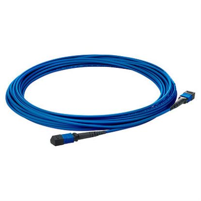 Hewlett Packard Enterprise QK729A fiber optic cable 393.7" (10 m) MPO OM4 Blue1