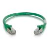 C2G 1ft Cat6 networking cable Green 11.8" (0.3 m) S/FTP (S-STP)1