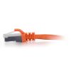 C2G 1ft Cat6 networking cable Orange 3.94" (0.1 m) S/FTP (S-STP)3