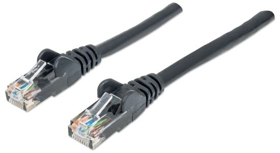 Intellinet 0.5m Cat6 networking cable Black 19.7" (0.5 m) U/UTP (UTP)1