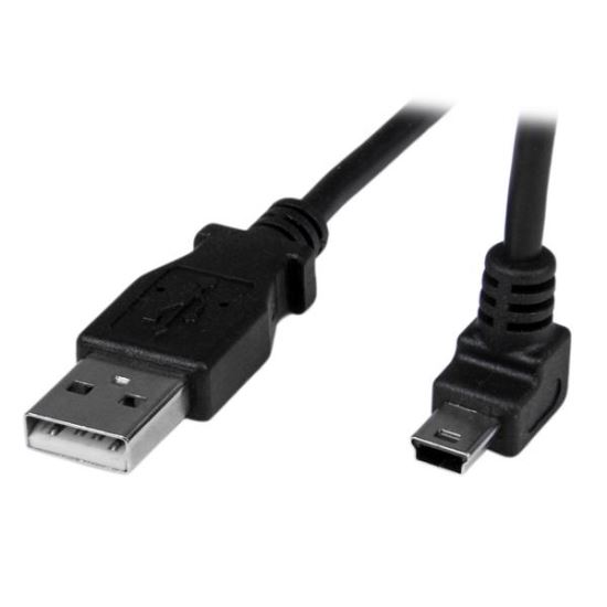 StarTech.com 1m, Mini USB-A - Mini-B USB cable 39.4" (1 m) USB 2.0 USB A Mini-USB B Black1