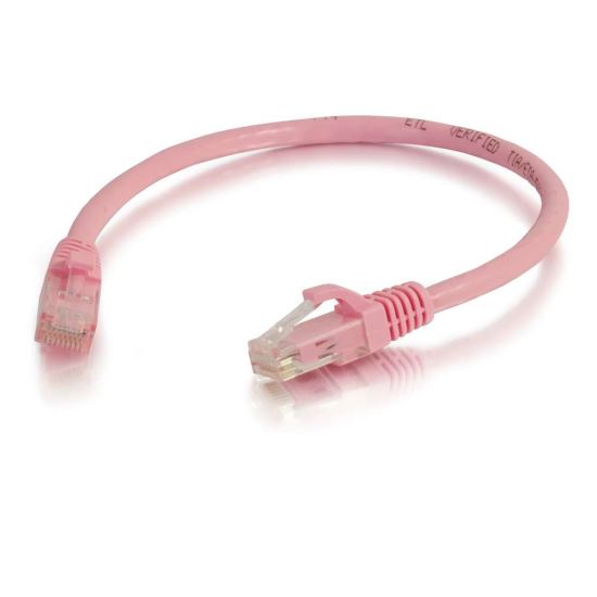 C2G 6" Cat6 networking cable Pink 5.91" (0.15 m) U/UTP (UTP)1