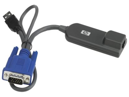 Hewlett Packard Enterprise KVM Console USB Interface Adapter KVM cable Black1