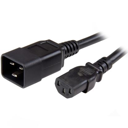 StarTech.com PXTC13C20146 power cable Black 70.9" (1.8 m) C20 coupler C13 coupler1