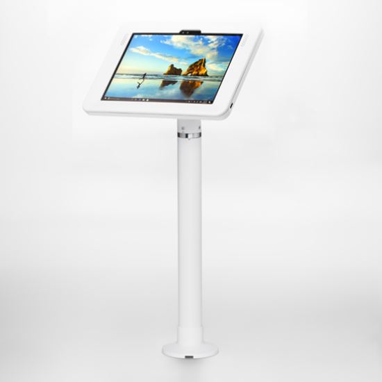 ArmorActive Pipeline Kiosk White Tablet Multimedia stand1