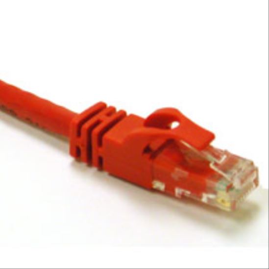 C2G 1ft Cat6 550MHz Snagless Patch Cable Red networking cable 11.8" (0.3 m)1