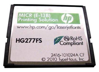 HP MICR Font CompactFlash1