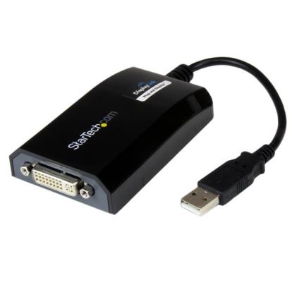 StarTech.com USB2DVIPRO2 USB graphics adapter 1920 x 1200 pixels Black1