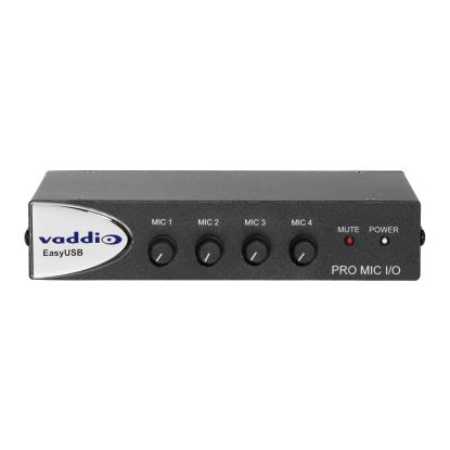 Vaddio EasyUSB PRO MIC I/O Black Ethernet LAN 20 - 20000 Hz1