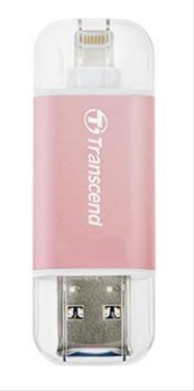 Transcend JetDrive Go 300 TS32GJDG300R USB flash drive 32 GB USB Type-A / Lightning 3.2 Gen 1 (3.1 Gen 1) Pink1