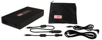Lind Electronics Auto/Air AC Adapter power adapter/inverter Universal Black1