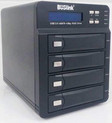 BUSlink U3-40TB4S disk array 40 TB Desktop Black1