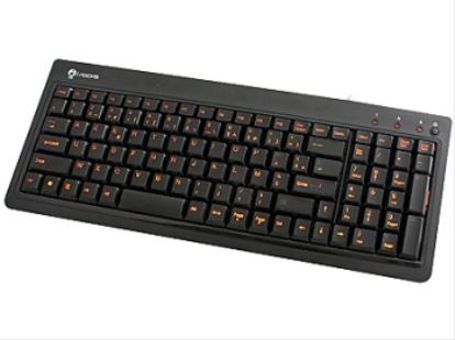 BUSlink KR-6820E-BK keyboard USB + PS/2 Black1