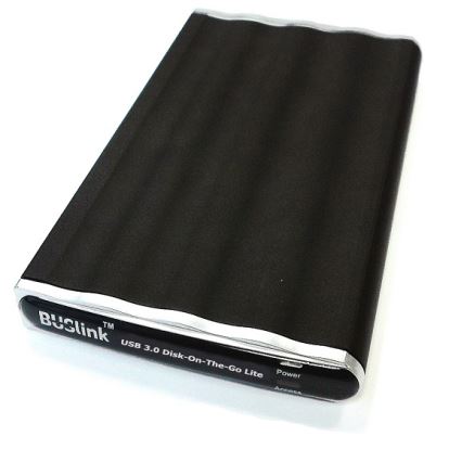 BUSlink Disk-On-The-Go SSD enclosure Aluminum, Black1