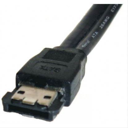 Wiebetech Cable-40 SATA cable 39.4" (1 m) eSATA Black1